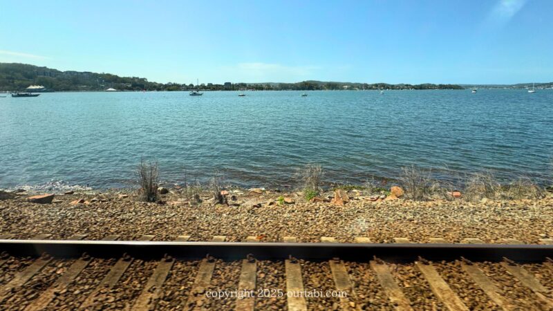 Sydney Central Stationから Maitland Station